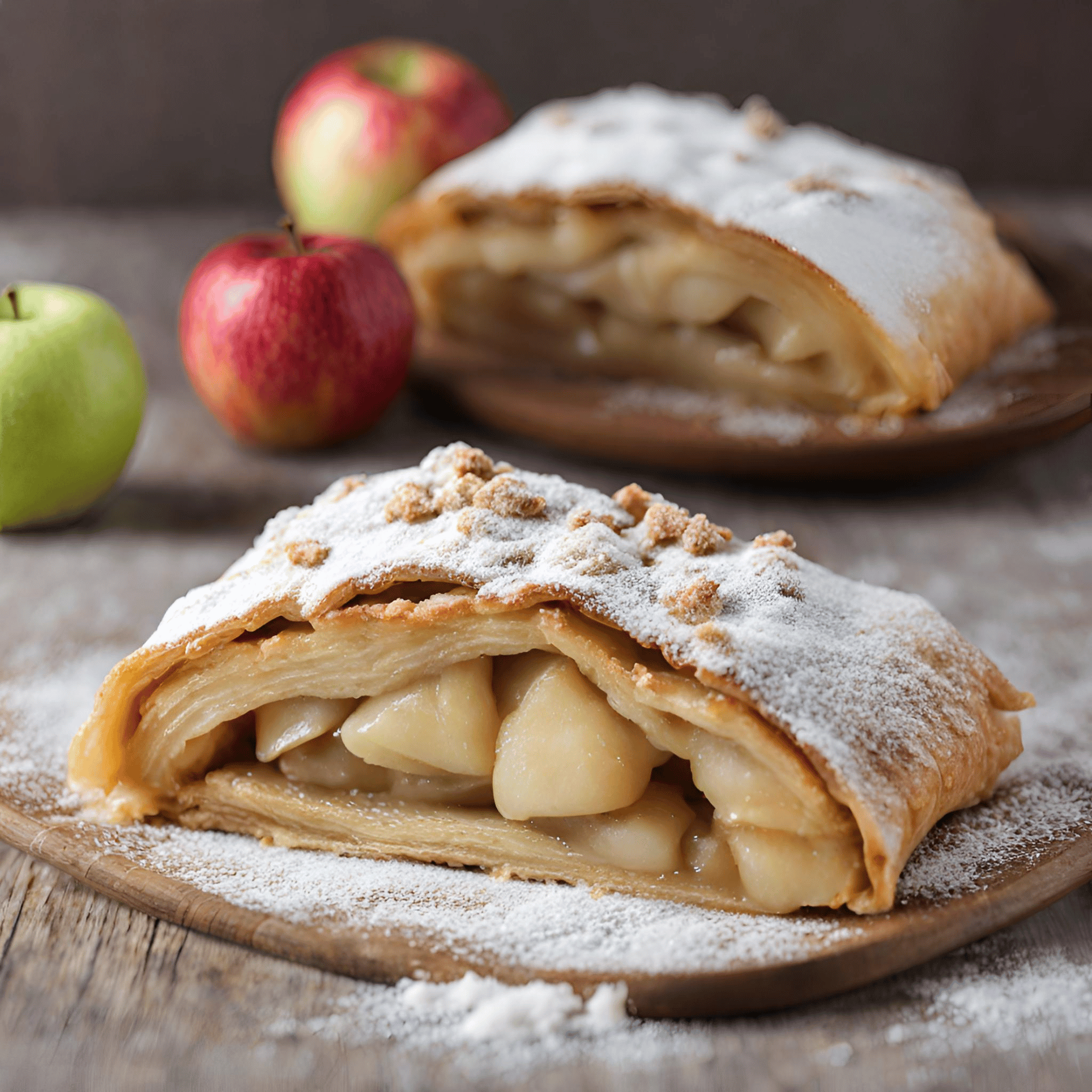 Strudel di Mele - Ricetta con Pasta Sfoglia Pronta